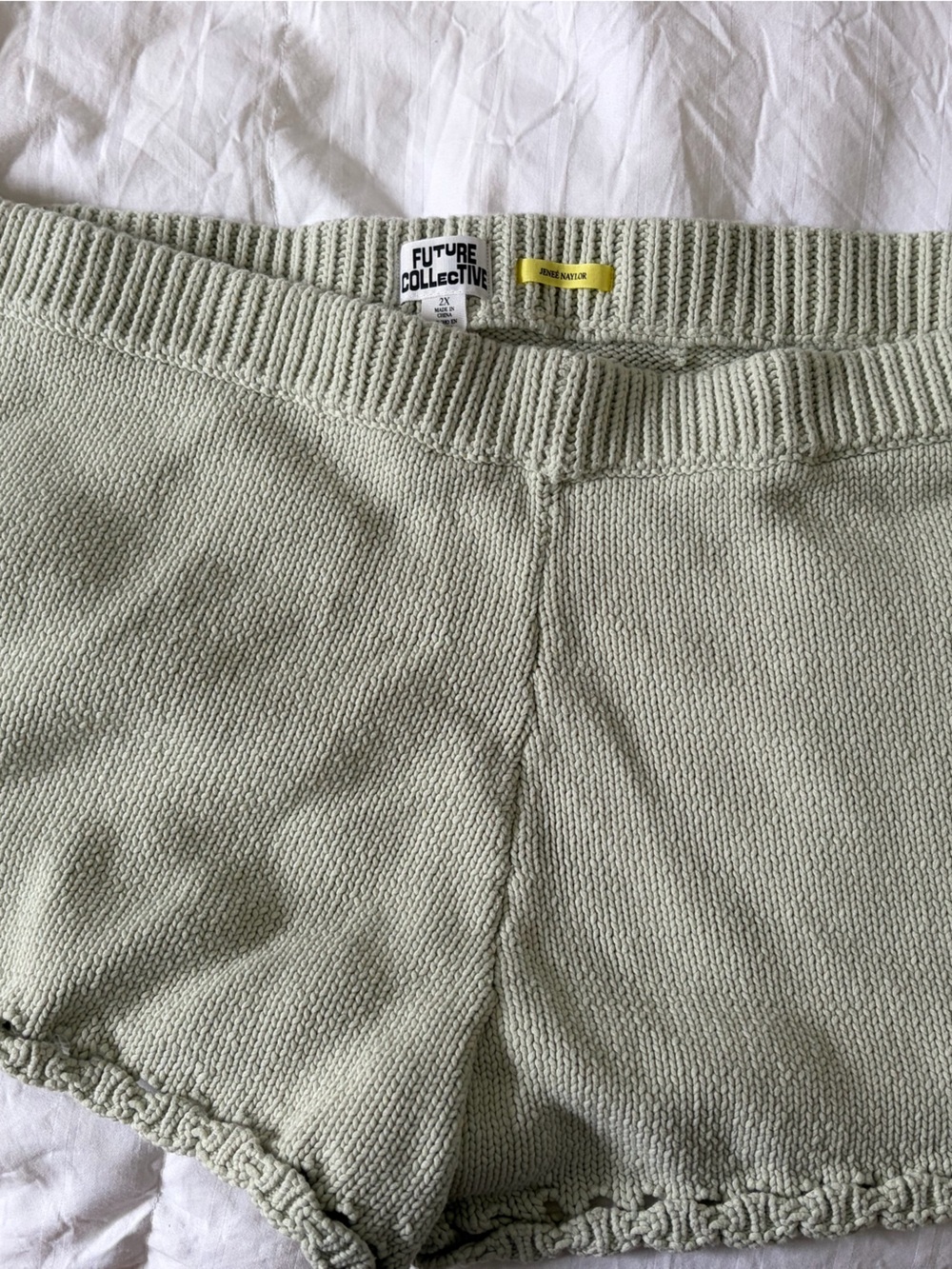 Future CollectivexJenee Naylor Crotchet Plus Size Shorts 2x